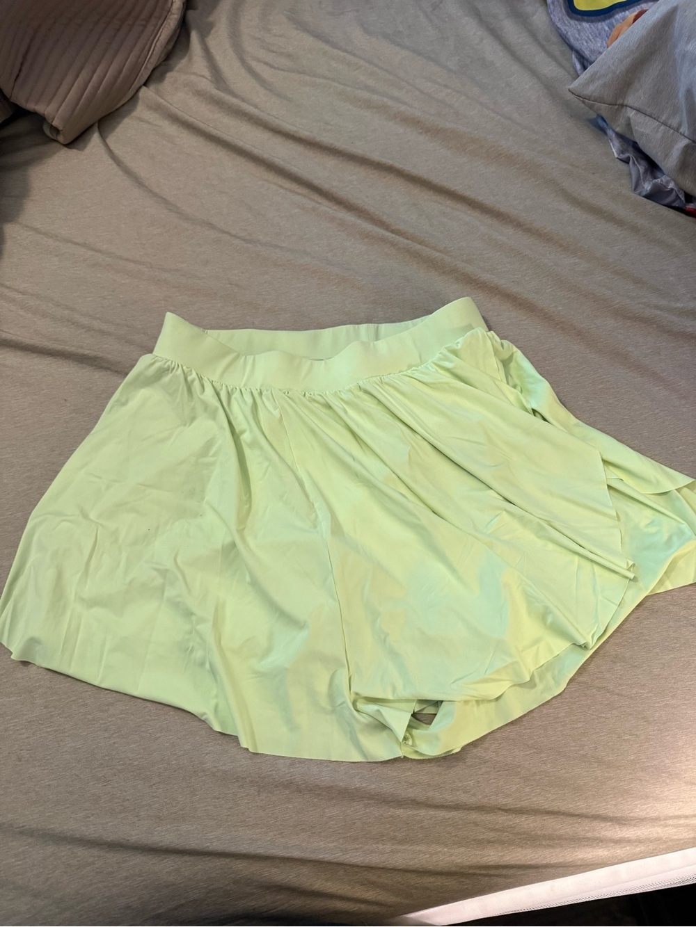 BuffBunny Neon Lime Athletic Skort
